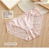 1 Pc Low Waist Sexy Lace Triangle Briefs Silky Smooth and High Elasticity Silk Home Underwear Briefs