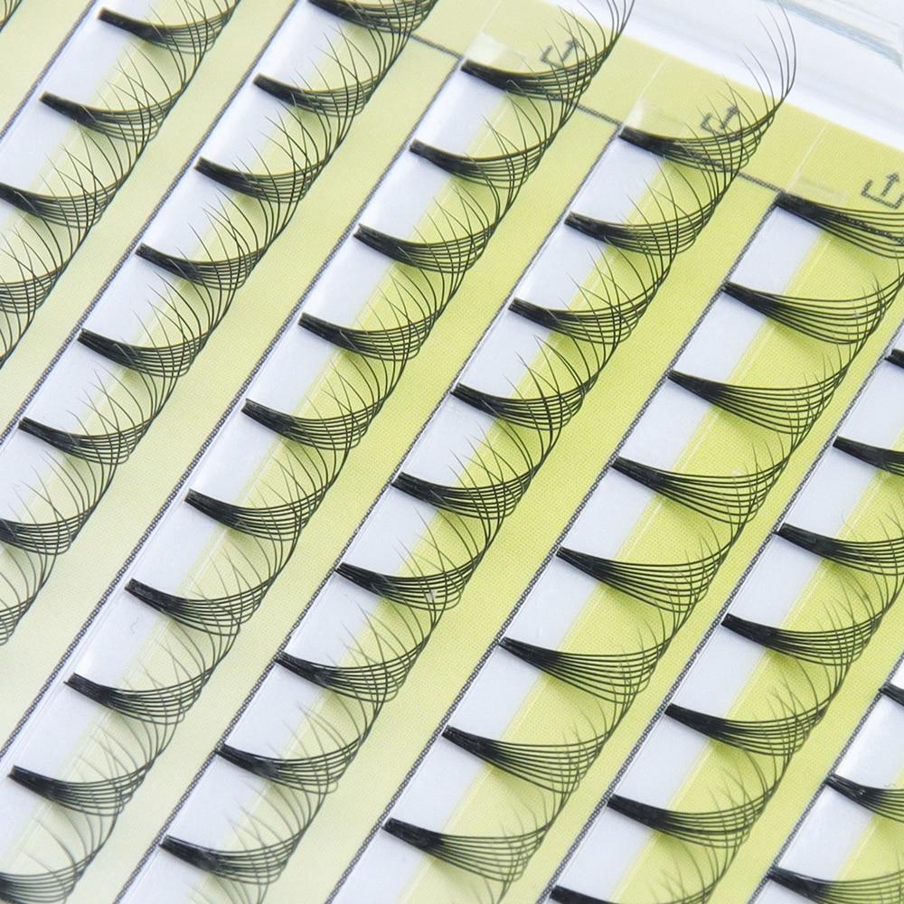 ANNAFRIS Готовые вееры для объема, короткие стержни, 10d наращивание ресниц, Cilios, мягкие норковые ресницы