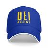 DEI Agent Baseball Cap Golf Hat Rave funny hat Hats Woman Men's