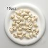 10pcs/set Handmade Craft Conch Shell Beads Cartoon Colorful Conch Spacer Loose Beads Cute 3D Jewelry Making Material Necklace