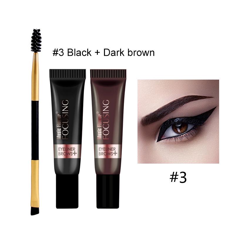 Косметический крем, жидкий водонепроницаемый длительный макияж, гель для бровей, подводка для глаз, усилитель бровей
