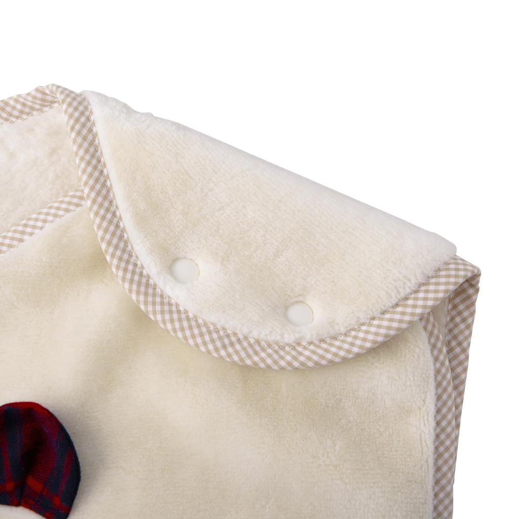 MIKI HOUSE HOT BISCUITS Cotton Sleeper Gift Set for Boys and Baby Baby One Includes Box Girls, Clothes, Gift, Ivory, Size, 74-9905-493,