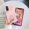 Чехлы для телефона Samsung Galaxy S25 Plus Ultra Чехол Розовые Буквы Милый Цветочный Узор Мягкий Силиконовый Корпус Сумки Задняя TPU Fundas