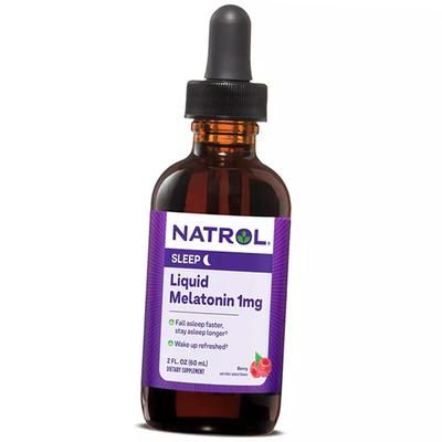 Жидкий Мелатонин, Liquid Melatonin 1, 60мл Ягода (72358009)