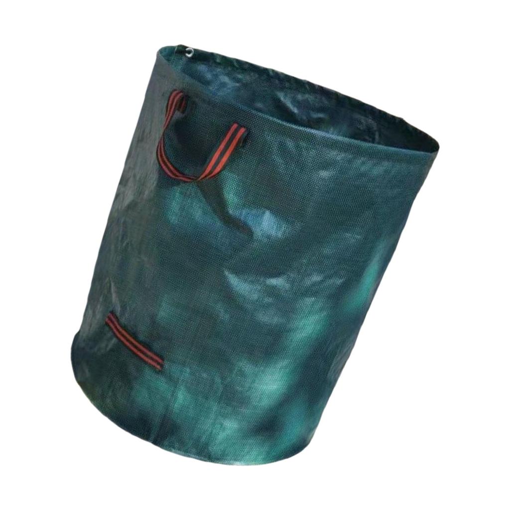 500 л Мешки для садового мусора Сверхпрочные с ручками Садовые мешки для мусора Многоразовые мешки для мусора для растительных отходов Трава Листья