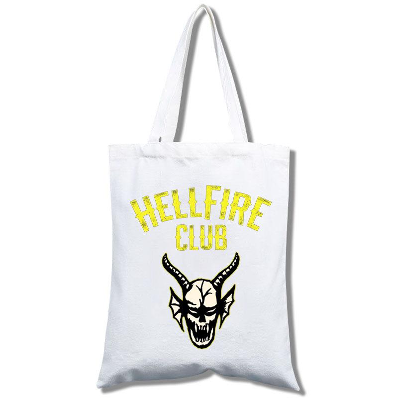 Очень странные дела, Студенческая Покупка Мобильный Телефон Холщовая Ручная Сумка Через Плечо Холщовая Сумка