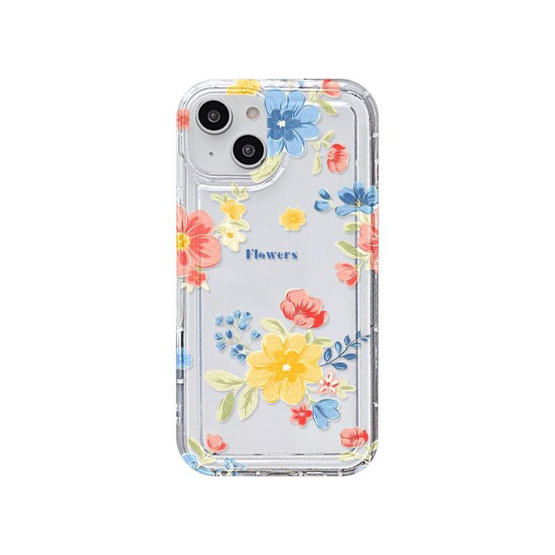 Цветы и растения для чехла телефона iPhone17promax Apple 14 ретро 13/16 премиум 15