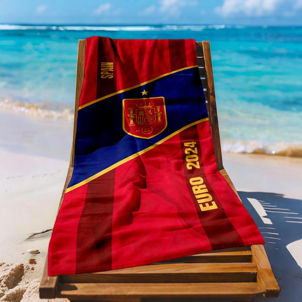 Atletico Madrid Beach Towel Soft Durable Quickdry Comfortable Lightweight Suitable For Sports Travel Swimming Yoga Bathroom Beach And Pool