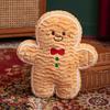 High Quality Christmas Plush Dolls Pillow Christmas Tree Gingerbread Man Santa Claus Wreath Plush Toys for Girls Gift