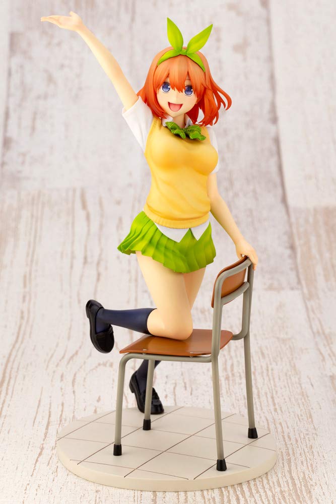 Juya The Quintessential Quintuplets Yotsuba Nakano в масштабе ПВХ, окрашенная готовая фигурка PP893 1/8