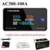 KWS-AC300 AC 50-300V Вольтметр Амперметр KWS Power Счетчик энергии LED AC Ваттметр Электрический счетчик с функцией сброса 0-100A 40% скидка
