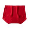 Japanese Thread Underpants Modal Women's Underpants Red Underpants High Waist Breathable Triangle Pants