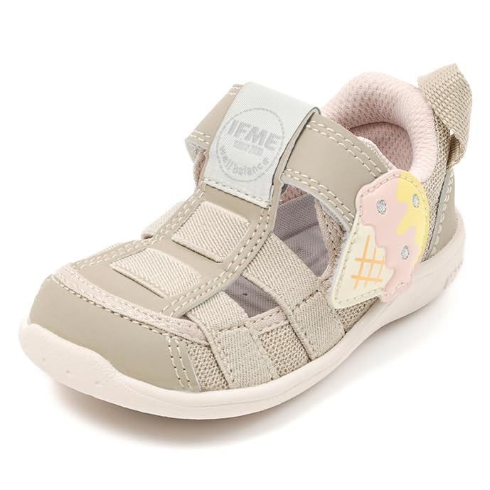 IFME Baby Water 3E Shoes, 20-5308 Beige, 12.0 Cm,