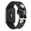 For Samsung Galaxy Fit3 Pattern Printing Silicone Strap Replacement Watch Band