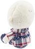 Nakajima Corporation Blueberry Check Charlie Brown Small Plush Toy 172990-22