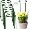 14 штук Колышки для поддержки растений Кольца для цветов Садовые инструменты для улицы Бонсай Полукруглые