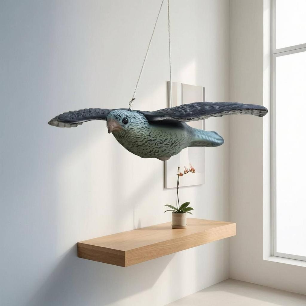 Artificial Seagull Ornament PE Material Bird Wall Decor Feathered Details