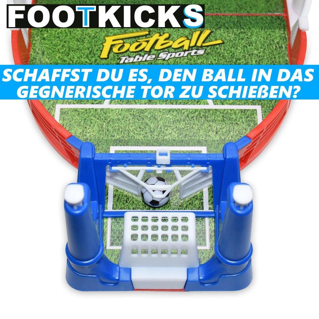 FOOTKICKS Mini Football Table Soccer Table Pinball Soccer Table Table Soccer