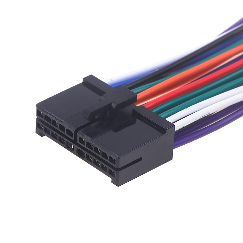 Автомобильный радиоприемник жгут проводов 20-контактный разъем CD кабель Т-образный разъем шнур питания модифицированные детали