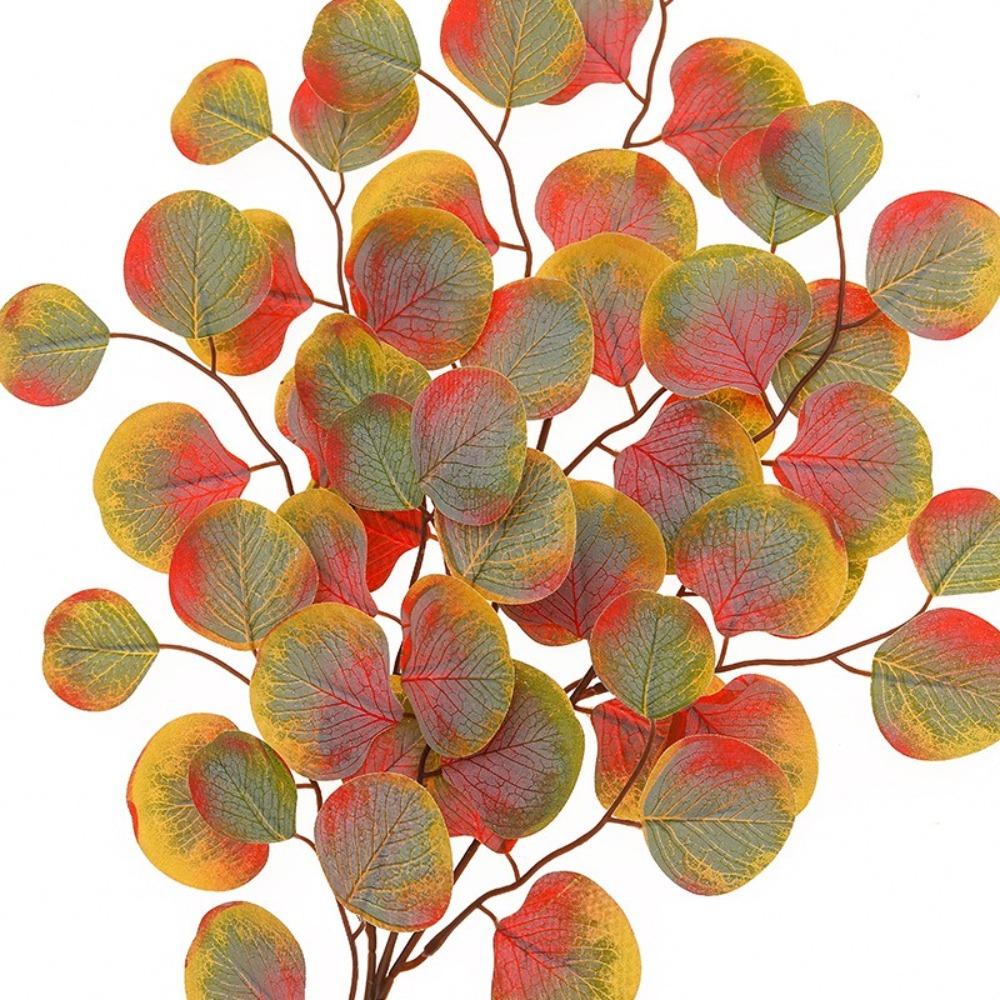 New 65cm Eucalyptus Leaf Vine Decoration Vase Wedding Bouquet Artificial Eucalyptus Artificial Plants Photography Props
