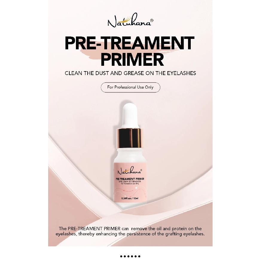 Pre-Treament Primer Clean Lashes Super Bonder For Eyelash Extension Quick Drying Long Last Grafting Eyelash Glue NATUHANA