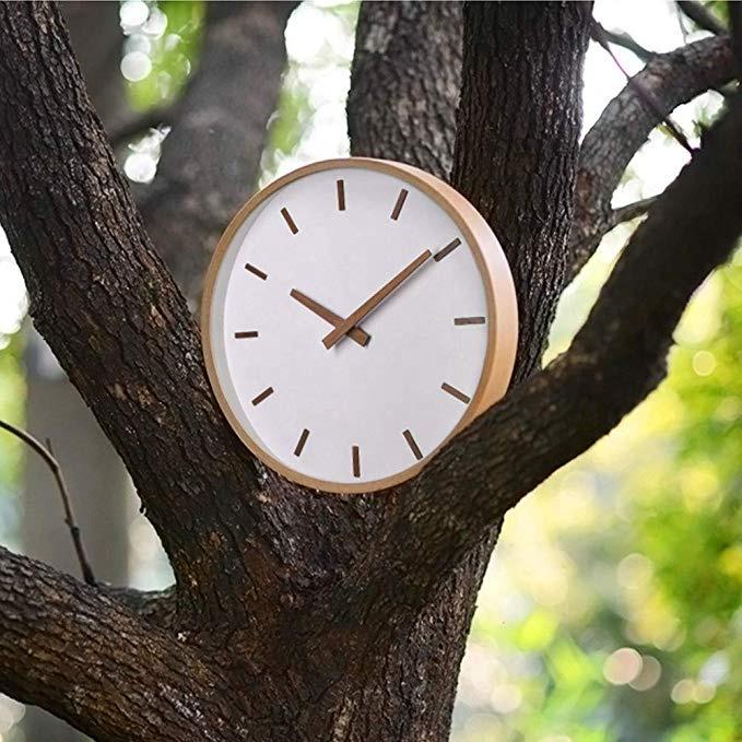 Wall Clock Wood Large Wood Wall Clocks Digital Wall Clock Reloj De Pared Table Kitchen Office Vintage Home