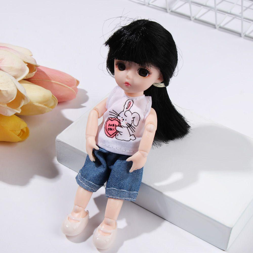 Изготовленный вручную игровой наряд для переодевания куклы 16~17 см, платья для кукол, одежда и аксессуары для кукол