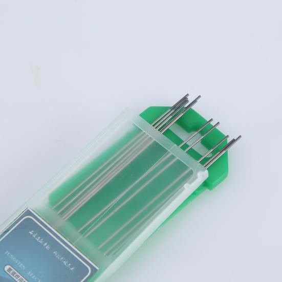10Pcs 1.0/1.6/2.0/2.4/3.2/4.0 Tungsten Needles Complete Stable Arc No Radiation Gray-headed Tungsten Needle Group for TIG Welding