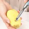 Non-slip Vegetable Fruit Peeler 2 in 1 Peeling Knife Grater Stainless Steel Melon Planer  Carrot