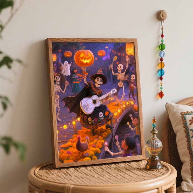 Disney Coco Oil Paint by Numbers Painting Kit Hand Painted Home Decor Gift