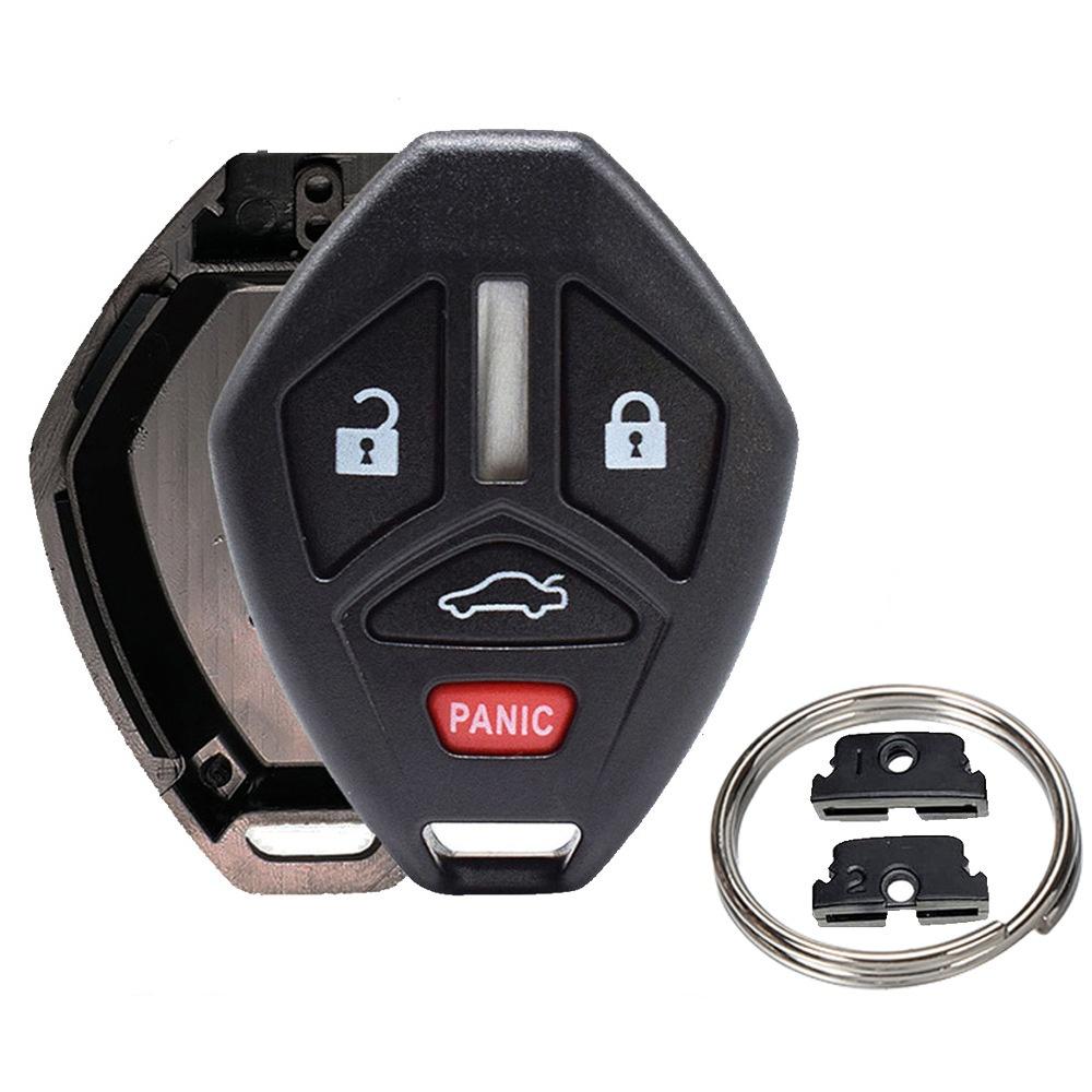 Корпус пульта автомобильного ключа для Mitsubishi Lancer Outlander