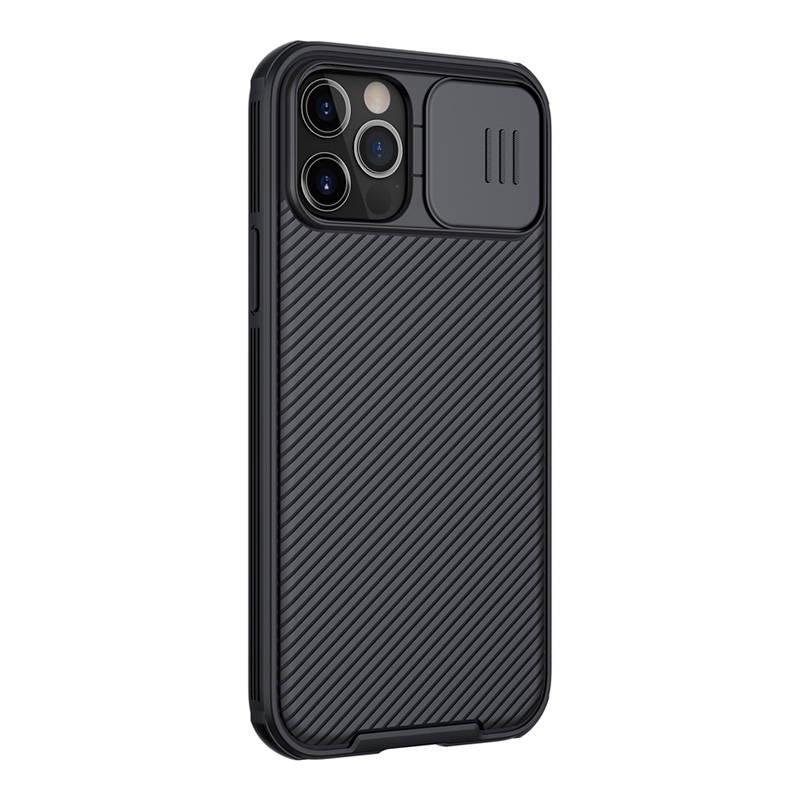 Back Panel Cover Nillkin  Nillkin CamShield Pro Case for  iPhone 12/ iPhone12 Pro (black)