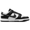 Nike Dunk Low Черные женские кроссовки с узором пейсли белые DH4401-100