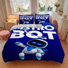 Astro Bot Adventure Print 3Pcs Bedding Setduvet Cover With 2 Bedropillowcase Home Birthday Gift