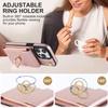 Crossbody Card Bag Wallet Ring Holder Leather Case for iPhone 15 14 13 12 11 Pro Max XS MAX XR for Samsung S23 S22 S21 S20 Ultra Plus A14 A13 A53 A54