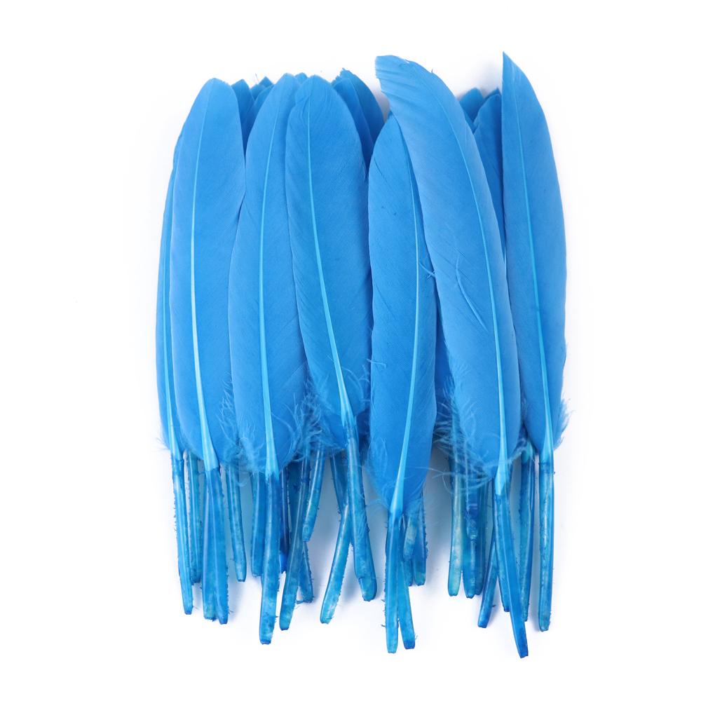 Colored Natural Goose Feather 4-6inch Bulk Feathers for Craft Jewelry Headress Wedding Party Carnival Plume Decoration