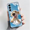 Новый Дизайн Чехол для Телефона Для ZTE Blade V80 Max/Nubia V80 Max Гелевый Черный Антицарапающийся Мягкий Корпус Цветной Радужное Облако Узор Чехол