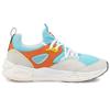 PUMA Trc Blaze The Triangle Fabric Synthetic Leather Mid-top Lifestyle Sneakers Unisex Blue Orange Grey 383104-05