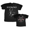 Bathory Goat Logo T-shirt (double Sided)