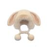Beanie Hat Winter Plush Hat Skull Cap Rabbit Ears Hat Personality   Streetwear