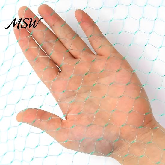 Bird Netting for Garden Protection, 13Ft Barrier Mesh, UV Reusable Plant Shield Resistant Deers Squirrels, Protects Fruit Trees Vegetables Mesh