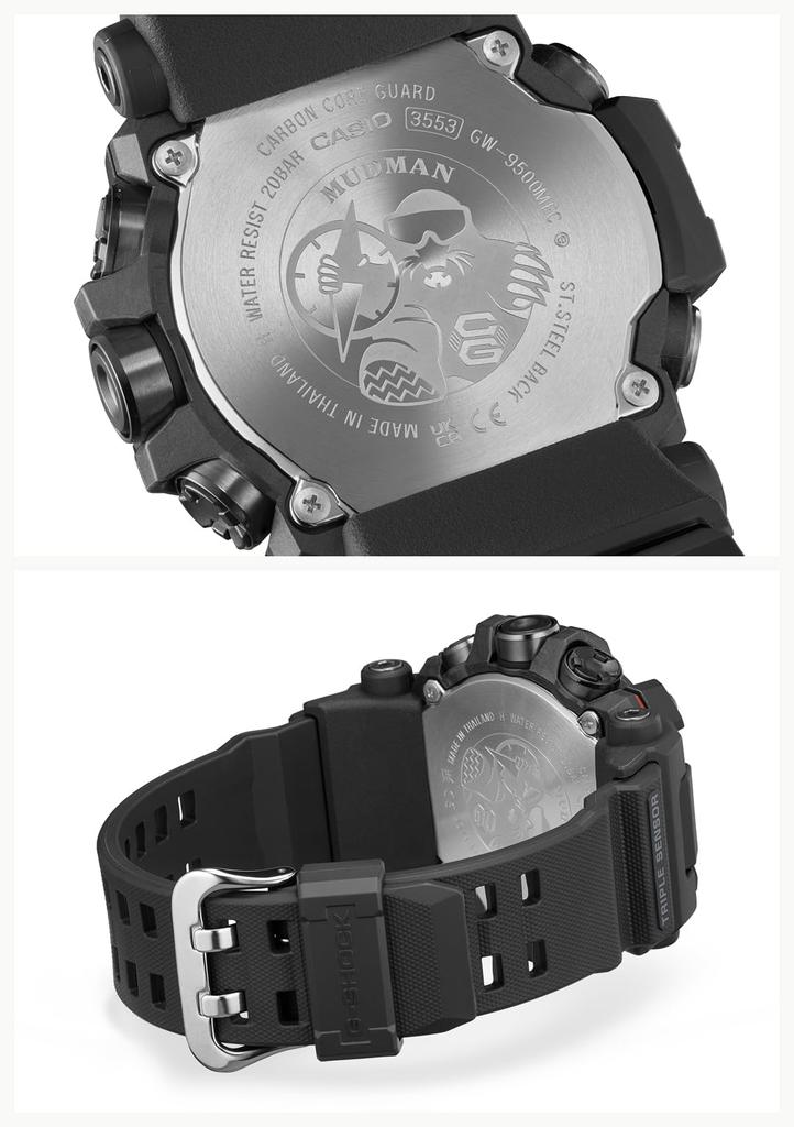 Часы MUDMAN Radio Solar Biomass Plastic Black [Casio] G-Shock [] GW-9500MEC-1JF Мужские