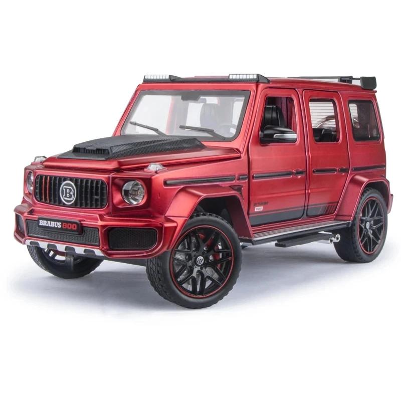 1/32 G700 Металлическая модель автомобиля Игрушка-симулятор Литой транспорт Автомобиль Внедорожник SUV со звуком и светом Коллекционная игрушка Подарок для детей 111