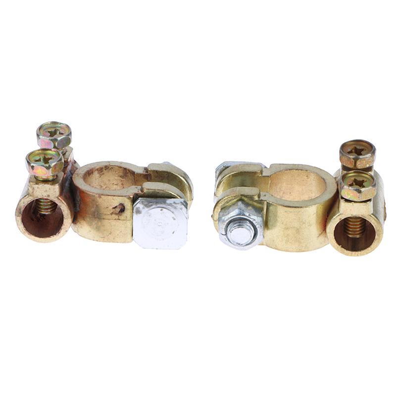 1 пара клемм аккумуляторной батареи, разъемы, зажимы, автомобильный быстроразъемный аккумуляторный разъем