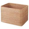 Прямоугольная плетеная корзина MUJI, большая, штабелируемая (В) приблизительно. 36 см Ш x 26 см Г x 24 см В 47381313 Корзина