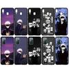 Чехол для телефона iPhone 15 14 Xiaomi Redmi Note 13 12 11 Pro Max X 8 7 9 XR Samsung Galaxy A15 S24 S23 Huawei OPPO A38 Jujutsu Anime Kaisen Gojo Satoru