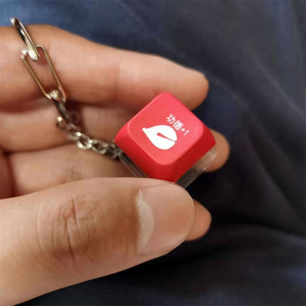 Цветной световой механический переключатель брелок кнопка колпачок клавиатура брелок дети взрослые