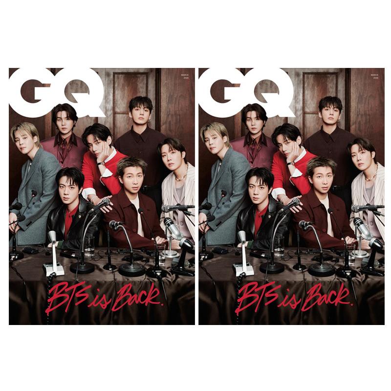 [ПРЕДЗАКАЗ] GQ Корея Март 2026 (Покрытие: BTS – BTS ВЕРНУЛИСЬ)