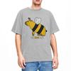Мужская женская футболка с изображением пчелы-капибары, одежда, пародия на капибар, топы из чистого хлопка, футболка, винтажная футболка на все сезоны