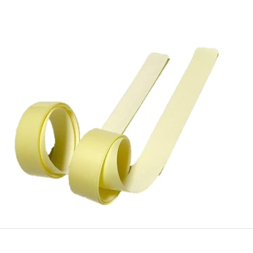 3M Mechanical Fastener White 2.5cm Width Hook & Loop 50cm Each Set Velcro Fastener Ultra Thin Interlocking Thickness 0.7mm Velcro Handicrafts Sewing